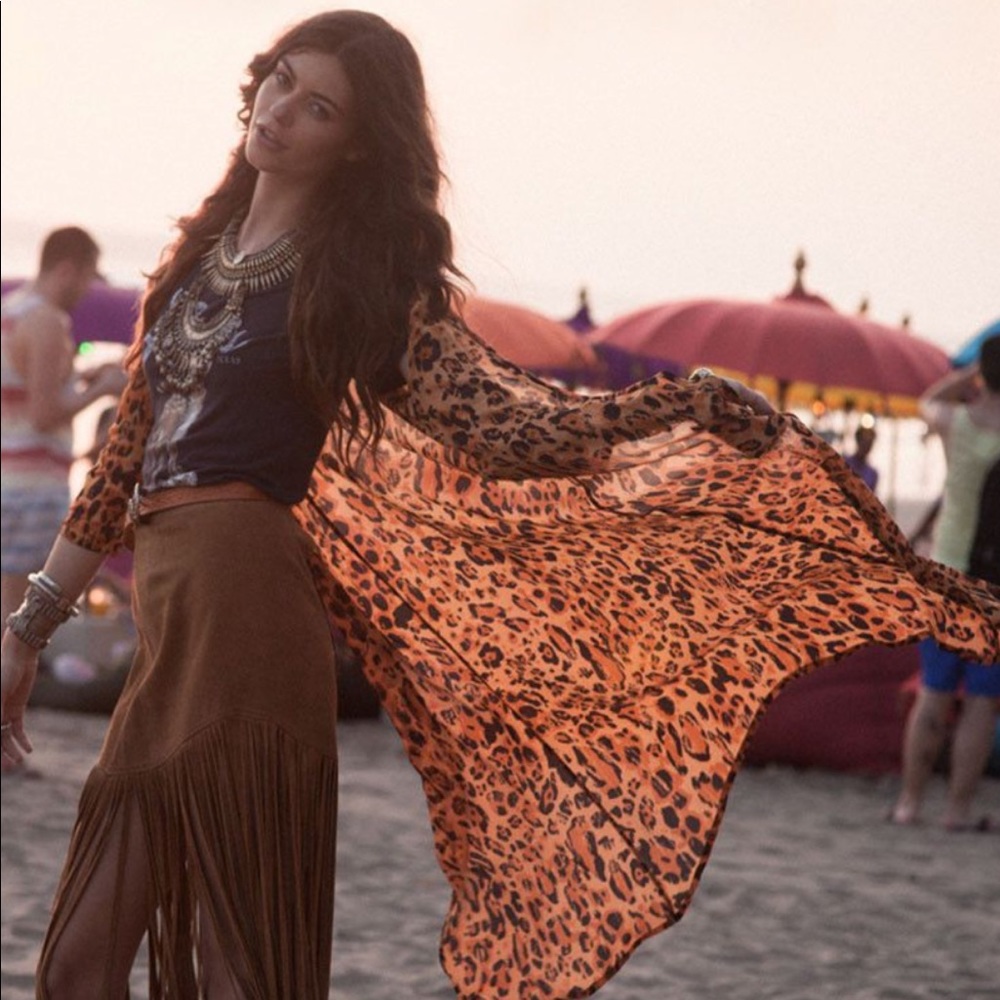 Spell and The Gypsy Cheetah Kimono/ Duster